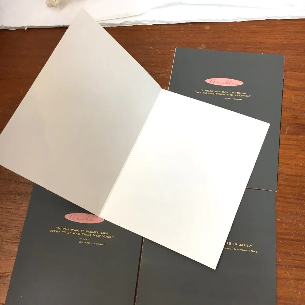 Aerobleu Blank New York Cards – August 1, 1997